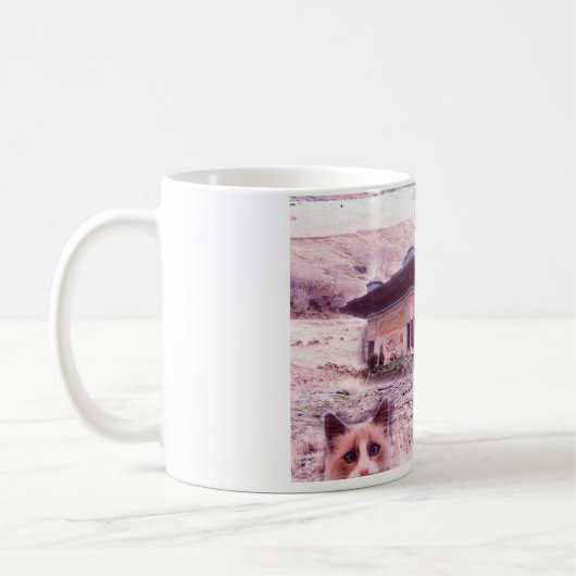 Funny White 325 ml Classic White Mok (Links)