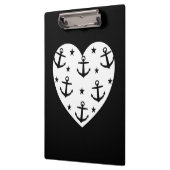 Funny White Anchors Klembord (Links)