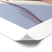 Funny White Elephant In The Room Poster (Hoek)