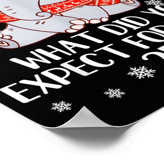 Funny White Elephant Pjs For Adults Under 15 20 Poster (Hoek)