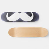 Funny white snor 18 persoonlijk skateboard (Horizontaal)