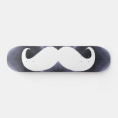 Funny white snor 18 persoonlijk skateboard (Horizontaal)