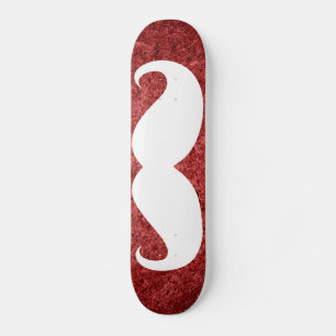 Funny white snor 21 persoonlijk skateboard