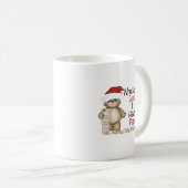 Funny Who heeft Santa Papa nodig Koffiemok (Voorkant rechts)