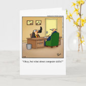 Funny "Wicked Mad Skills" Verjaardag Kaart voor he (Gele Bloem)