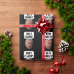 FUNNY WIE IS BRANDON? BIDEN CHRISTMAS OF BIRTHDAY CADEAUPAPIER<br><div class="desc">WIE IS BRANDON? HALARIOUS BREEDBIDEN WRAPPINGPAPIER</div>