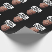 FUNNY WIE IS BRANDON? BIDEN CHRISTMAS OF BIRTHDAY CADEAUPAPIER (Hoek)