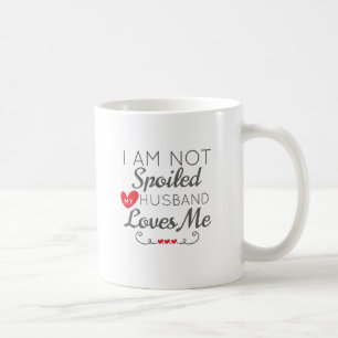 Funny Wife, ik ben niet gek op mijn man. Koffiemok