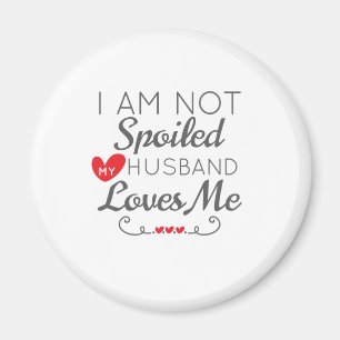 Funny Wife, ik ben niet gek op mijn man. Magneet