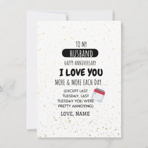 Funny Wife tegen Husband Humor Bericht over Jubile