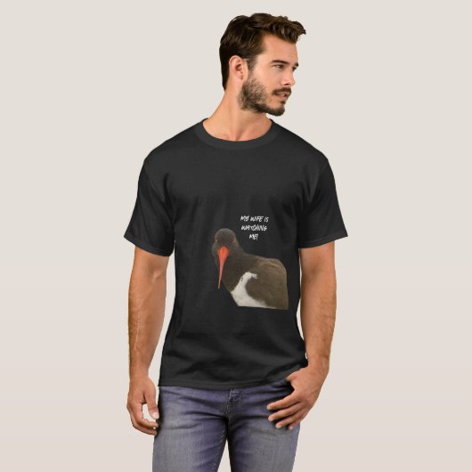 Funny Wife Watching T-shirt (Voorkant volledig)