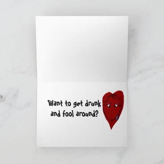 FUNNY WIFE'S MOEDERDAG KAART (Binnen)