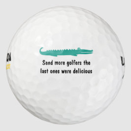 Funny Wild Gator Golfballen