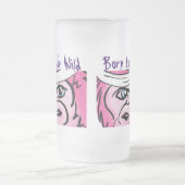 Funny Wild Pink Gorilla Matglas Bierpul (Center)