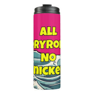 Funny Wild Swimmer's drink houder Dryrobe drager Thermosbeker