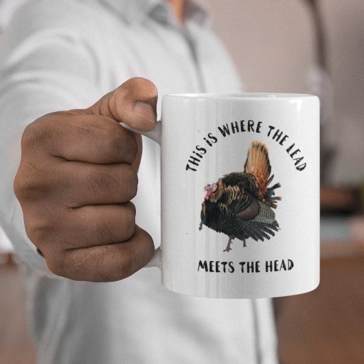 Funny Wild Turkey Hunting Sports Mok