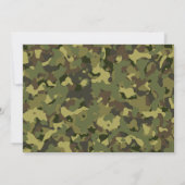 Funny Wild Turkije Jacht Mannen Kaart (Achterkant)