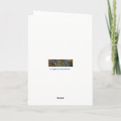 Funny Wine 70th Birthday Kaart (Achterkant)