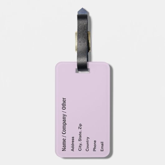 Funny Wine Bagagelabel (Achterkant verticaal)