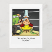 Funny Wine Briefkaart "Spectickles" (Voorkant)