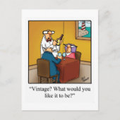 Funny Wine Briefkaart "Spectickles" (Voorkant)