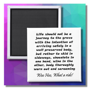 Funny wine citeert grap verjaardagsgeschenken humo magneet