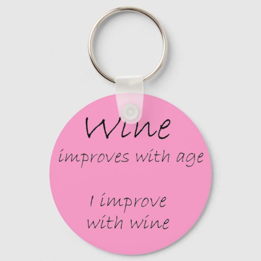 Funny wine citeert unieke verjaardagsgeschenken sl sleutelhanger (Voorkant)