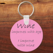 Funny wine citeert unieke verjaardagsgeschenken sl sleutelhanger (Voorkant)