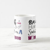 Funny Wine Drinkers Bra of Wine Gone Koffiemok (Center)