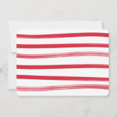 Funny Wine Exchange Holiday kerstparty Invita Kaart (Achterkant)