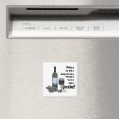 Funny Wine gezegde Magnet (Insitu (Vaatwasser))