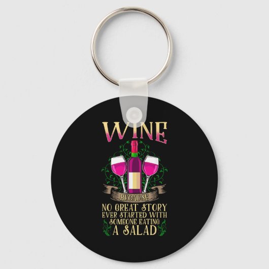 Funny Wine Gift - Wine Shirts For Women Sleutelhanger (Voorkant)