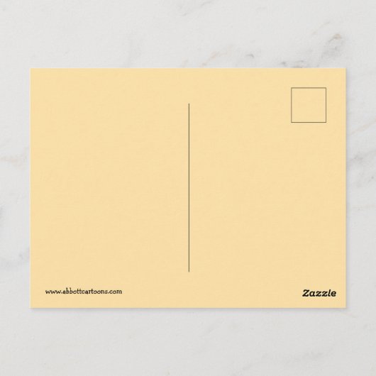 Funny Wine Humor Briefkaart (Achterkant)