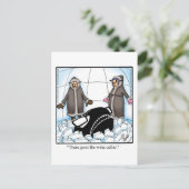 Funny Wine Humor Briefkaart (Staand voorkant)