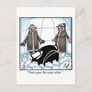 Funny Wine Humor Briefkaart