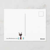 Funny Wine Humor Briefkaart "Spectickles" (Achterkant)