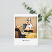 Funny Wine Humor Briefkaart "Spectickles" (Staand voorkant)