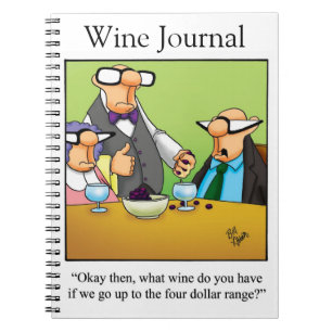 Funny Wine Humor Journal Gift Notitieboek