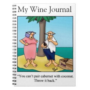Funny Wine Humor Journal Gift Notitieboek