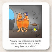 Funny Wine Humor Onderzetter Set (Voorkant)