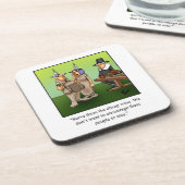 Funny Wine Humor Onderzetter Set (Linkerzijde)