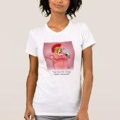 Funny Wine Humor T-shirt (Voorkant)