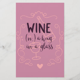 Funny Wine is een Hug in een glas