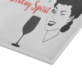Funny Wine is mijn holiday Spirit Cutting Board Snijplank (Hoek)