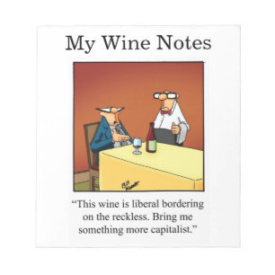 Funny Wine Journal "Spectickles" Gift Notitieblok