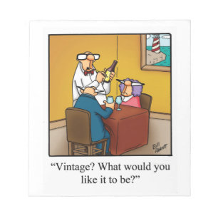 Funny Wine Journal "Spectickles" Gift Notitieblok