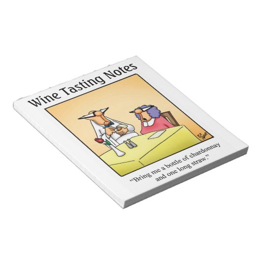 Funny Wine Journal "Spectickles" Gift Notitieblok (Schuin)