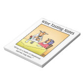 Funny Wine Journal "Spectickles" Gift Notitieblok (Linkerzijde)