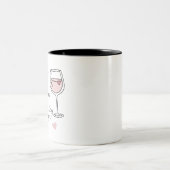 Funny Wine Lover's Coffee Mok voor mama (Center)