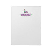 Funny Wine Notitieblok (Linkerzijde)